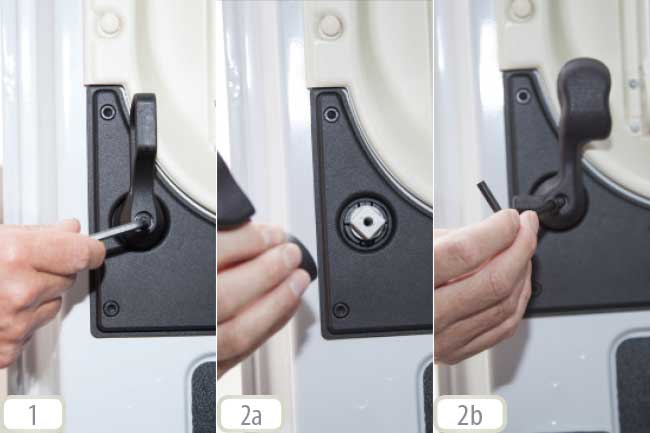 Sliding door lock Fiat Ducato 2006-2022 Right - FIAT - 1393797080