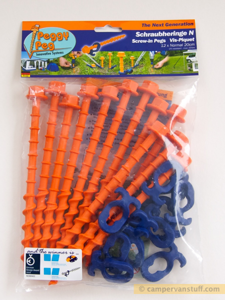 Outside - Peggy Pegs set of 12 Medium size (N) pegs with clips
