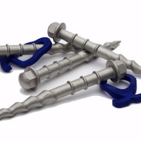 Four hardcore hammer-in / screw-out pegs